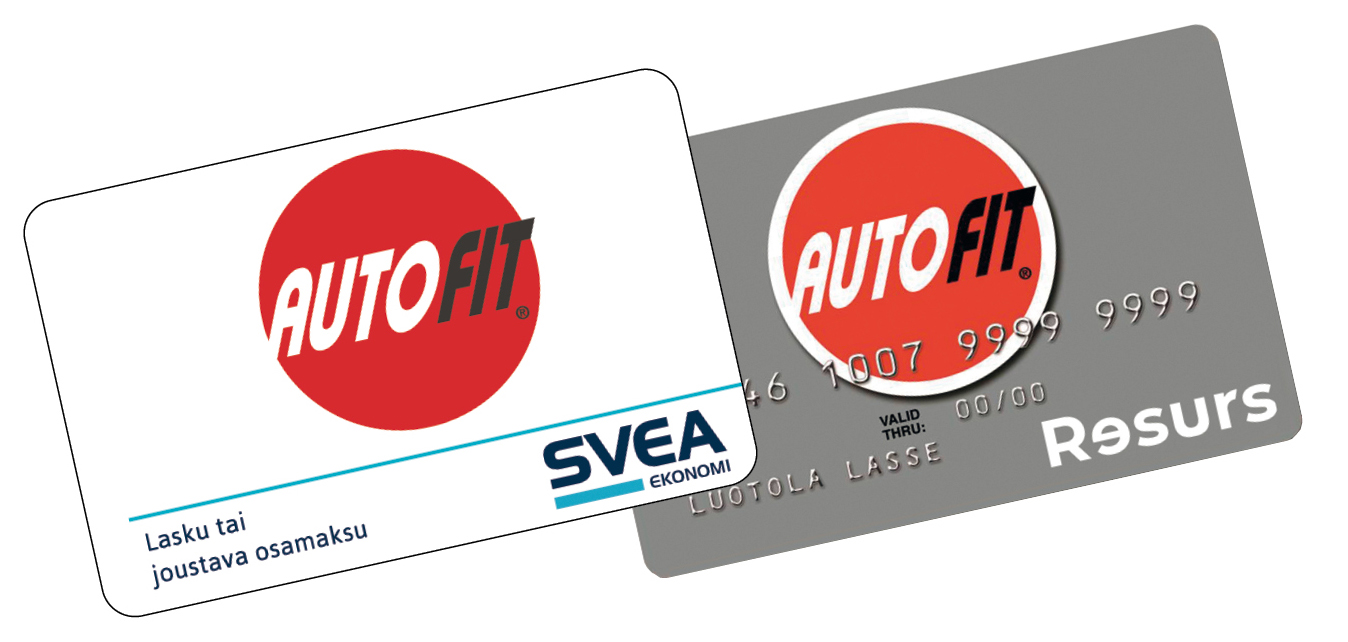 Autofit maksutavat
